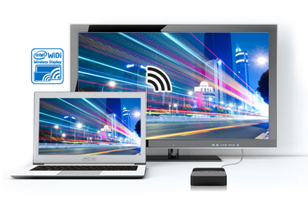 Entire Internet on TV with Intel WiDi*