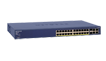 PROSAFE 24-PORT 10/100 SMART SWITCH WITH 4 GIGABIT PORTS AND 24 POE PORTS