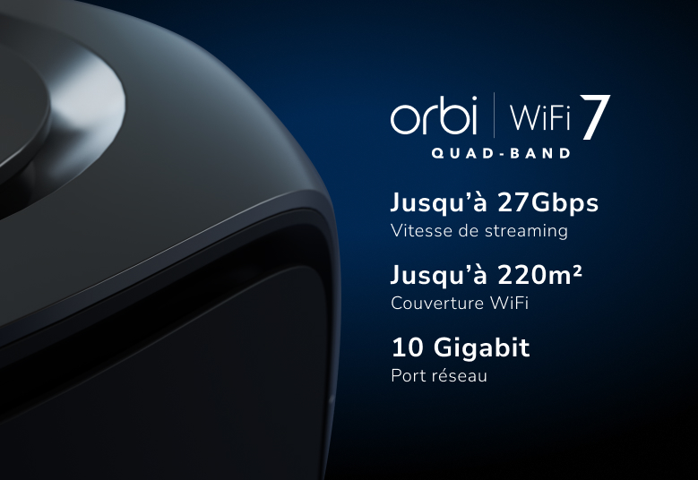 Orbi RBE970B Features 3300 sq ft WiFi Coverage, 27 Gbps Streaming Speed