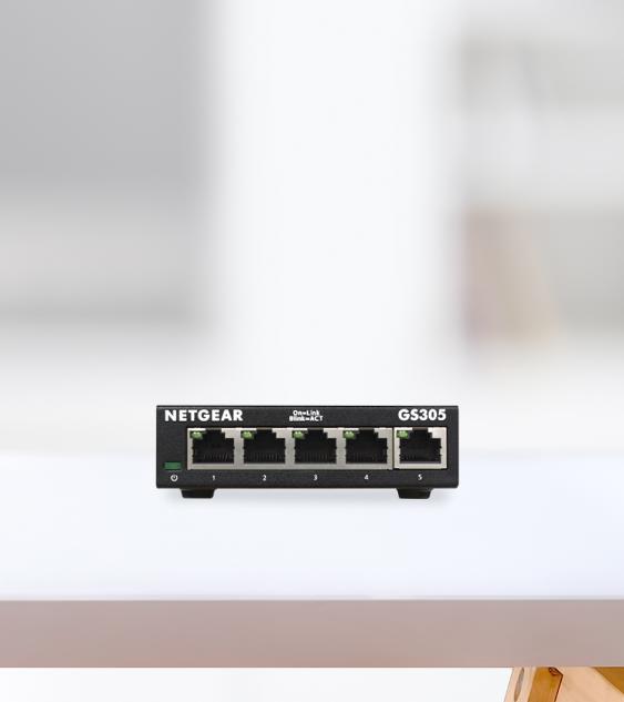 Netgear 5-Port Gigabit Switch (GS305v3) au meilleur prix sur