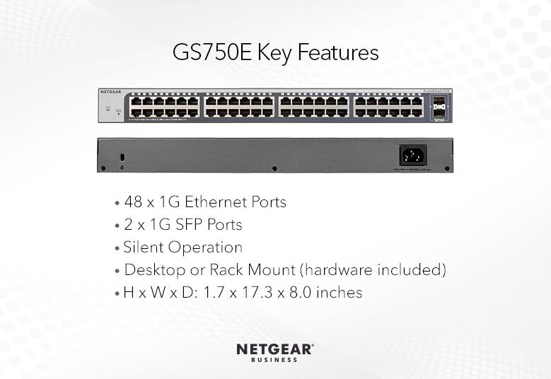 Gigabit Plus Switch Series - GS750E