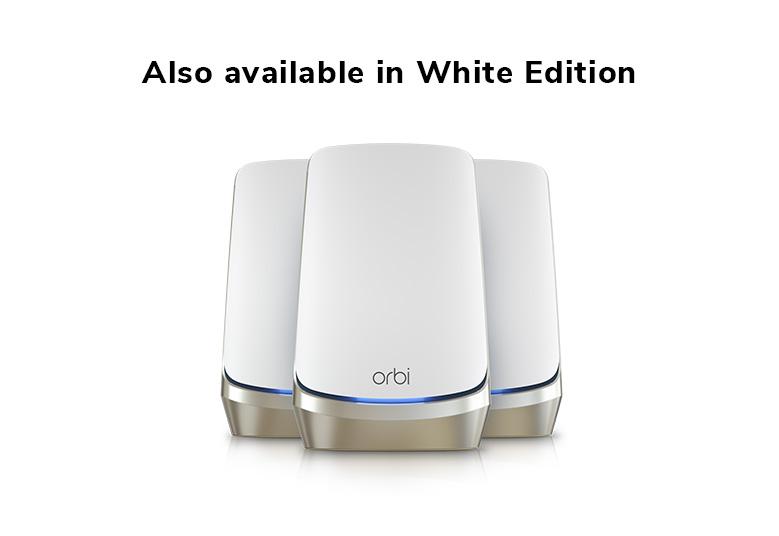 NETGEAR Orbi Mesh WiFi Quad-Band WiFi 6E Mesh Network System