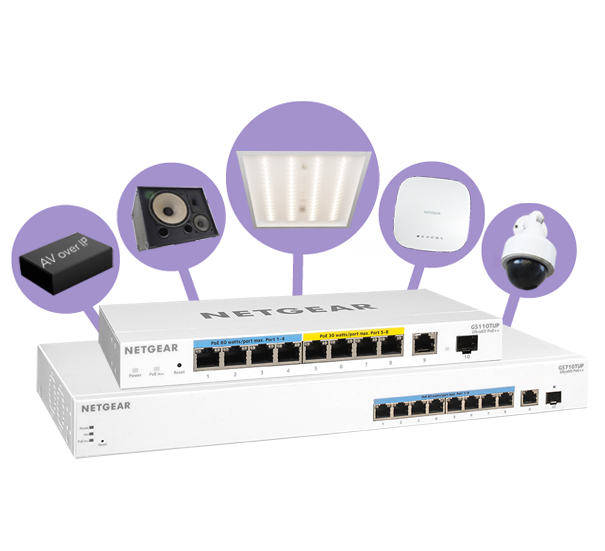 PoE Devices & Switches - NETGEAR