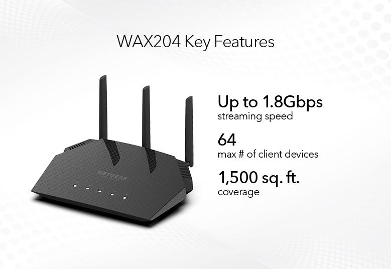 Essentials WiFi 6 Dual Band Access Point - WAX204