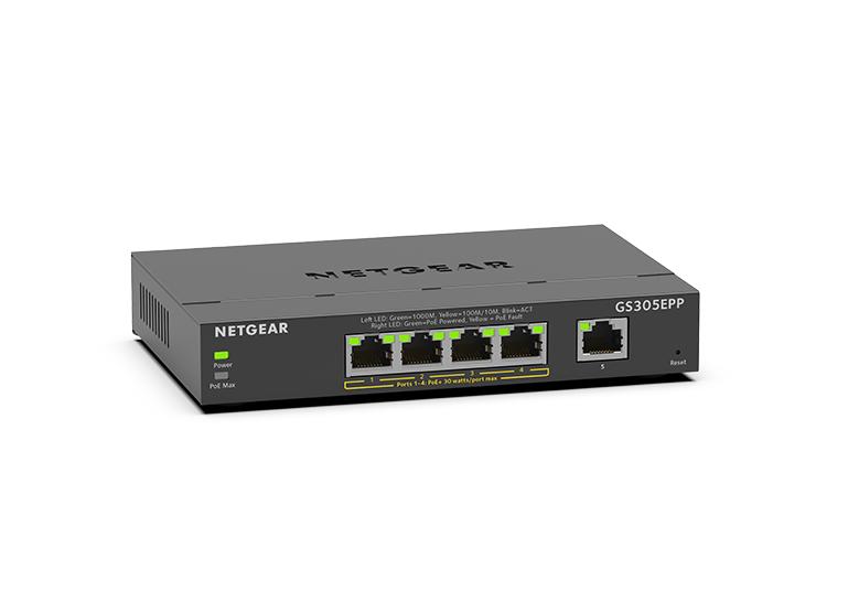 Netgear 300 GS305PP Ethernet Switch - GS305PP-100NAS - Modular Switches 
