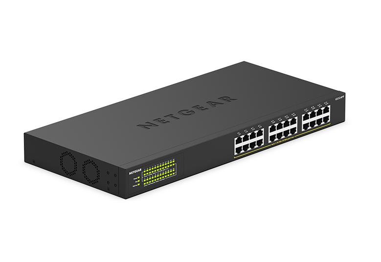 NETGEAR 48-Port Gigabit Ethernet Unmanaged PoE+ Switch (GS348PP) with 24  x PoE+ 380W, Desktop or Rackmount