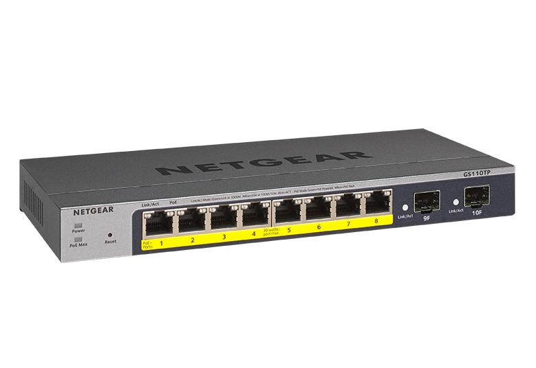 NETGEAR Ethernet Switches for Home & Business - Netgear 24-Port Multi- Gigabit (2.5G) Ethernet Ultra60 PoE++ Smart Switch MS324TXUP-100NAS