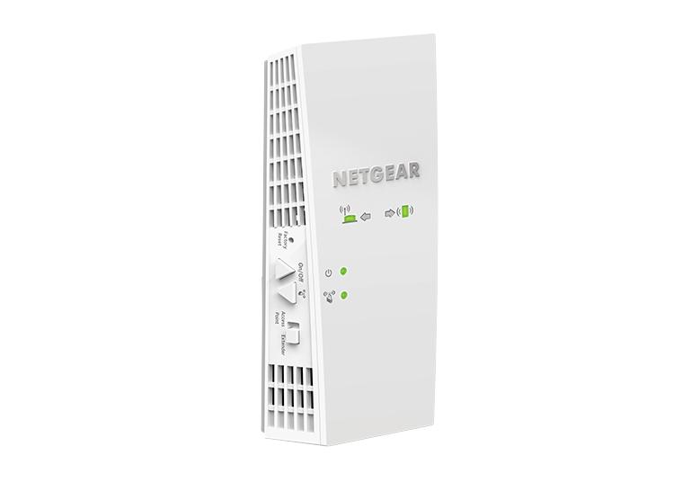 NETGEAR Dual-band WiFi Mesh Extender, 1.7Gbps, Wall-plug, Internal Antenna,  White 