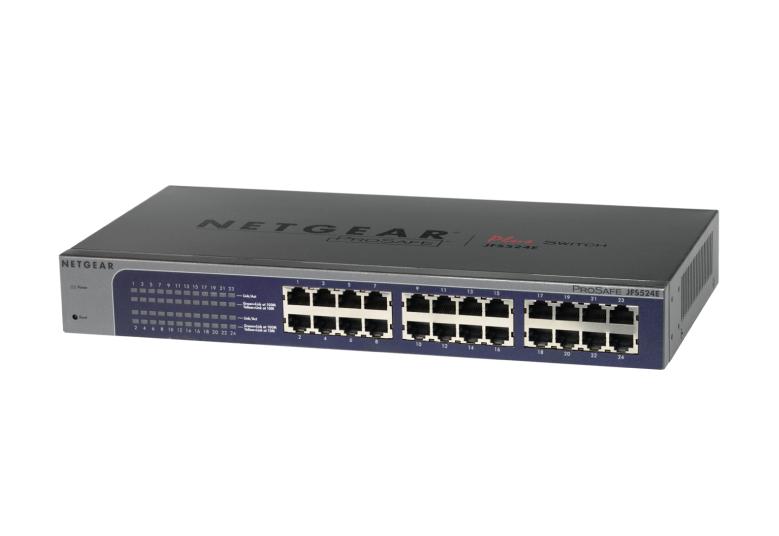 Netgear 24-port Gigabit Rack Mountable Network Switch (JGS524-200EUS)