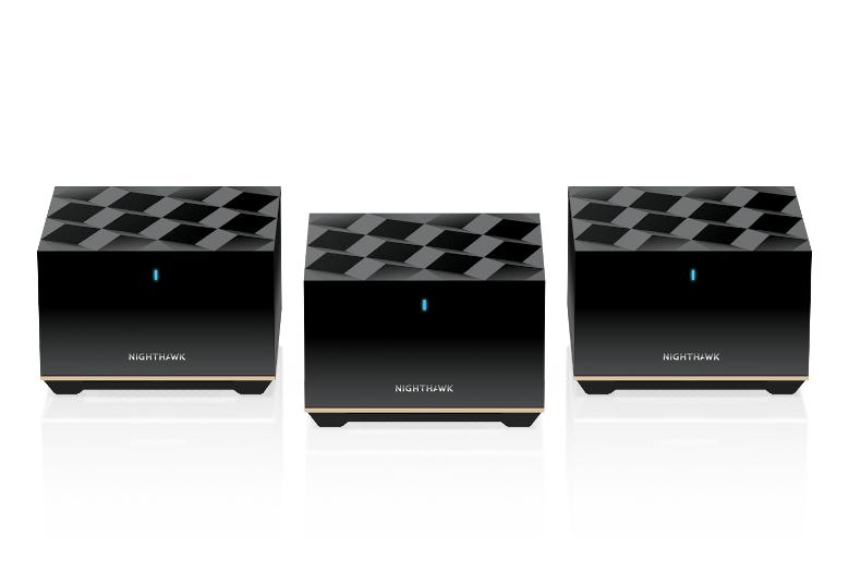 NETGEAR Nighthawk Dual-Band WiFi 6 AX1500 Mesh System 1.5 Gbps Router + 2  Satellites (MK6W-100NAS) 