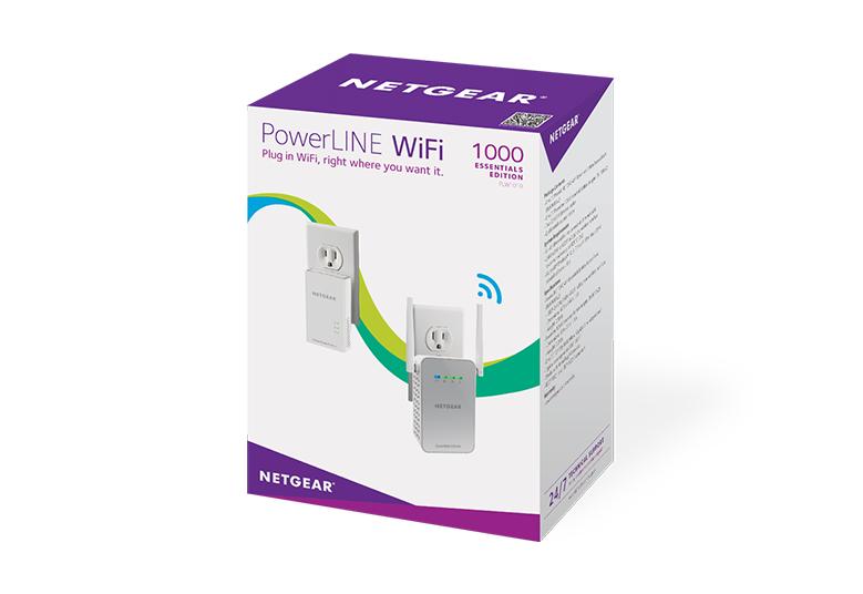 Powerline 1000 Extender + WiFi Extender - PLW1010