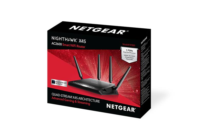 Nighthawk R7800 - AC2600 Dual-Band WiFi Router | NETGEAR