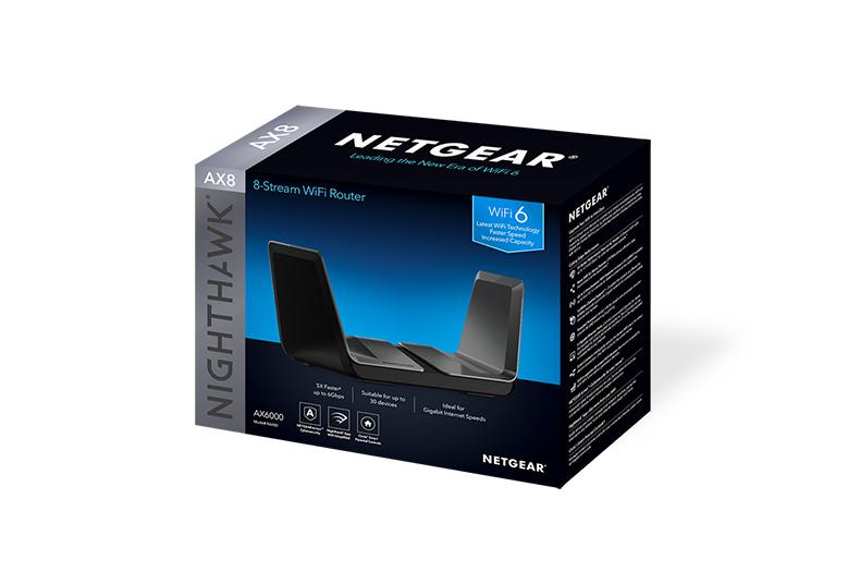 Netgear Nighthawk AX8/8-Stream AX6000 WiFi 6 Mesh Extender - 20845607