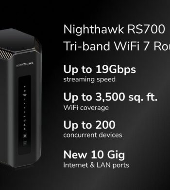 Introducing the Nighthawk RS700S Tri-band WiFi 7 Router