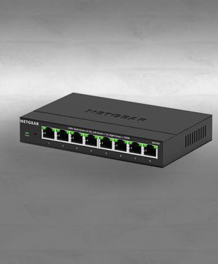 Introducing the 8-Port 2.5gb Multi Gig Switch MS308