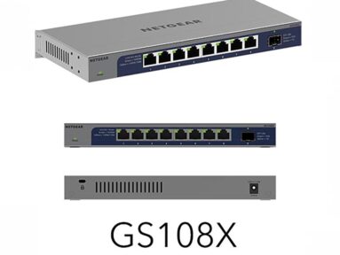 Introducing GS108X 8-Port Gigabit Switch w/SFP+ 10Gb Uplink