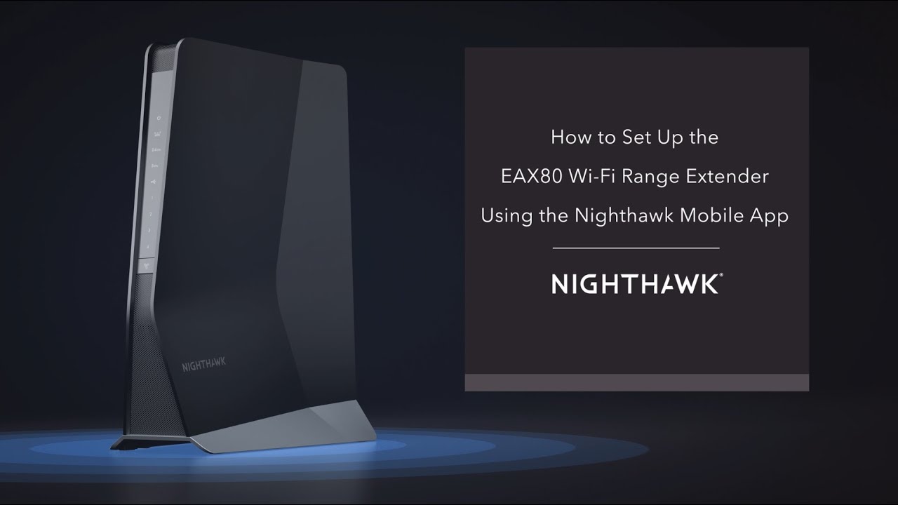 NETGEAR Extensor de alcance de red WiFi 6 Nighthawk EAX80 - Agrega hasta  2.500 pies cuadrados y más de 30 dispositivos con amplificador de señal