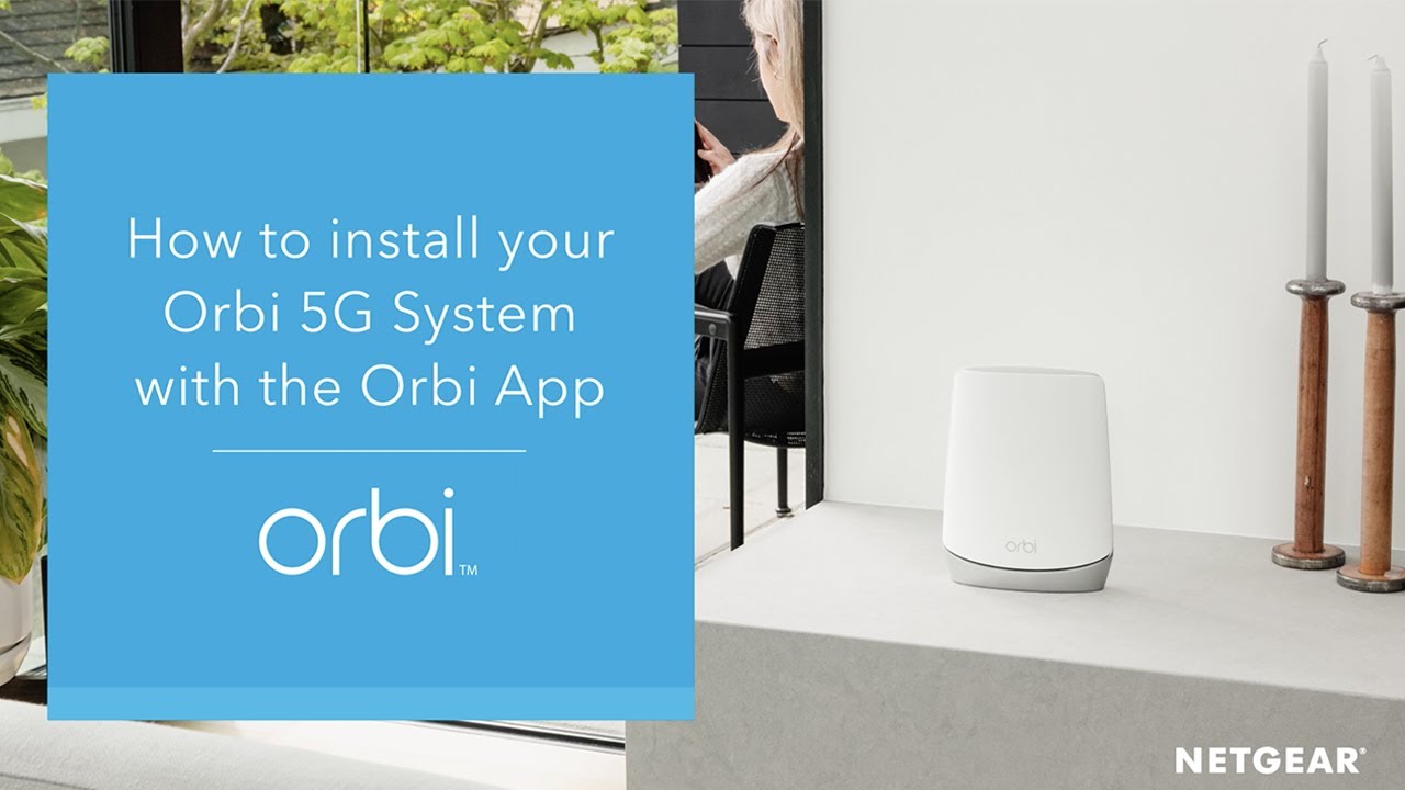 Orbi 5G NBK752 Mesh WiFi System - Shop Now - NETGEAR