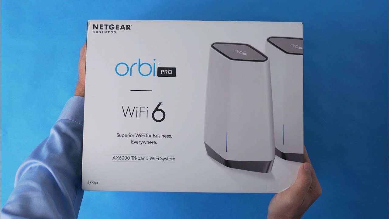 NETGEAR Orbi Pro SXK30 Wi-Fi 6 IEEE 802.11ax Ethernet Wireless Router