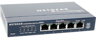 Switch réseau Netgear GS105v4 Switch Non Manageable 5 Ports - GS105GE