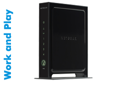 NetGear WNR3500L 300 Mbps 4 Port Gigabit Wireless N Router (WNR3500L 