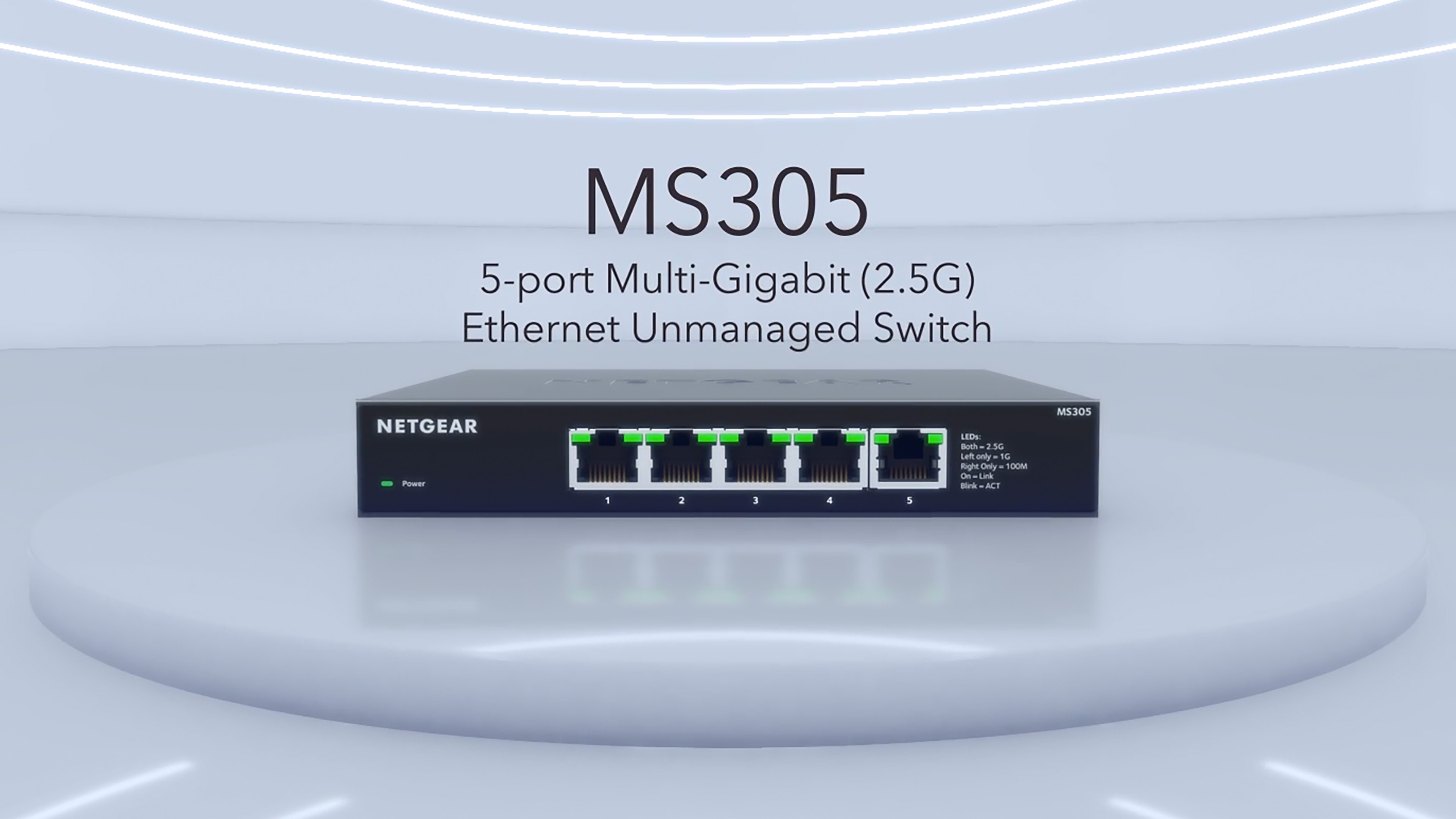 Switch Multi-Gigabit Ethernet - MS305