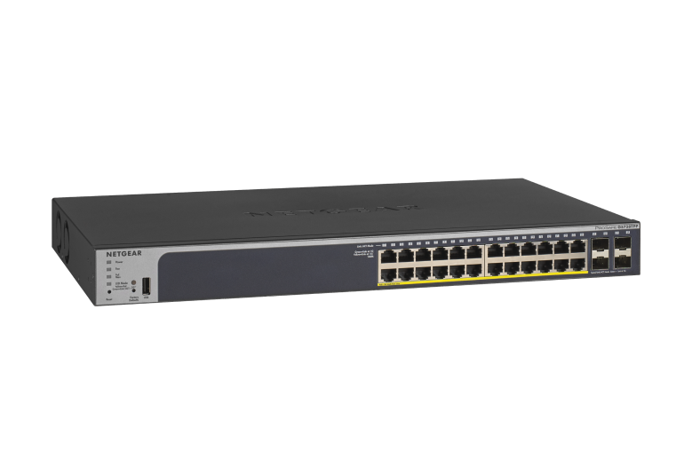 売れ筋安心 NETGEAR GS724TPP-100AJS PoE+対応ギガビット24ポート