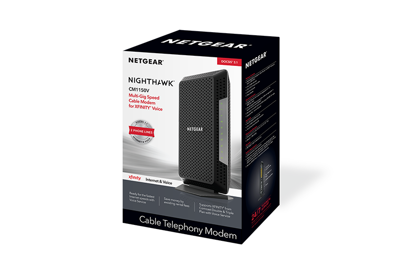 Nighthawk Cm1150v Docsis 3 1 Multi Gig Cable Modem Netgear