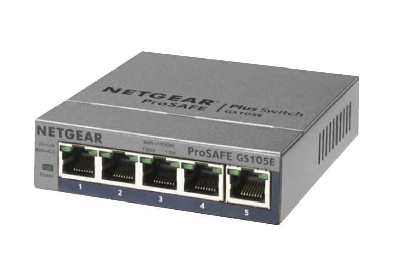 Gigabit Plus Switch Series - GS105Ev2 | Plus Switches | Switches ...