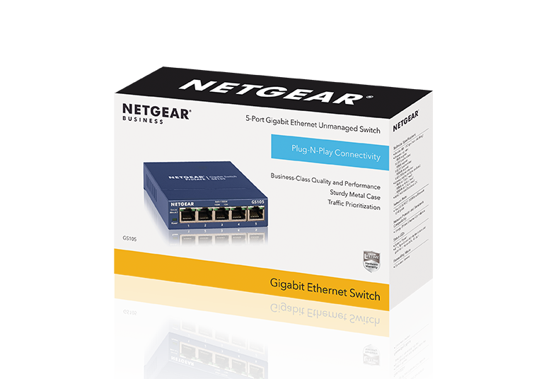 Gigabit Unmanaged Switch Series Gs105 Netgear