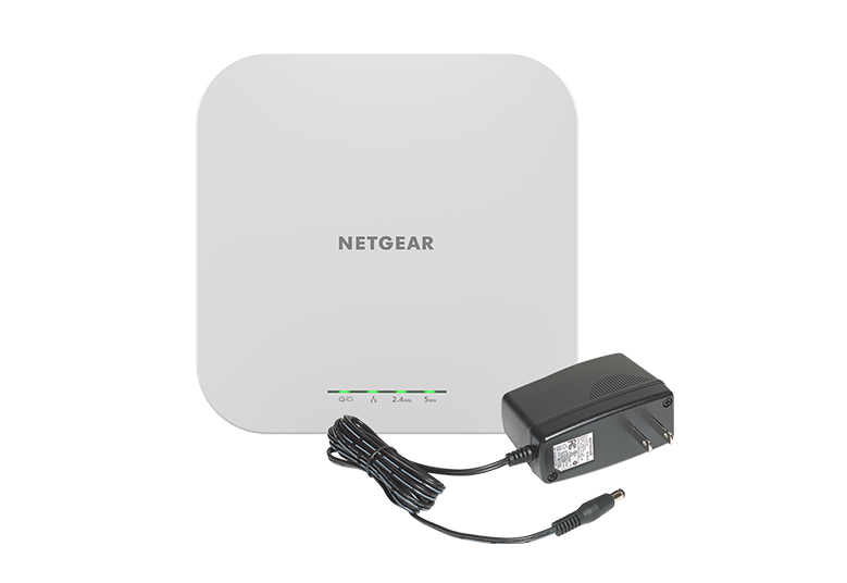 Cloud Managed WiFi 6 PoE Access Point with Power Adapter | NETGEAR