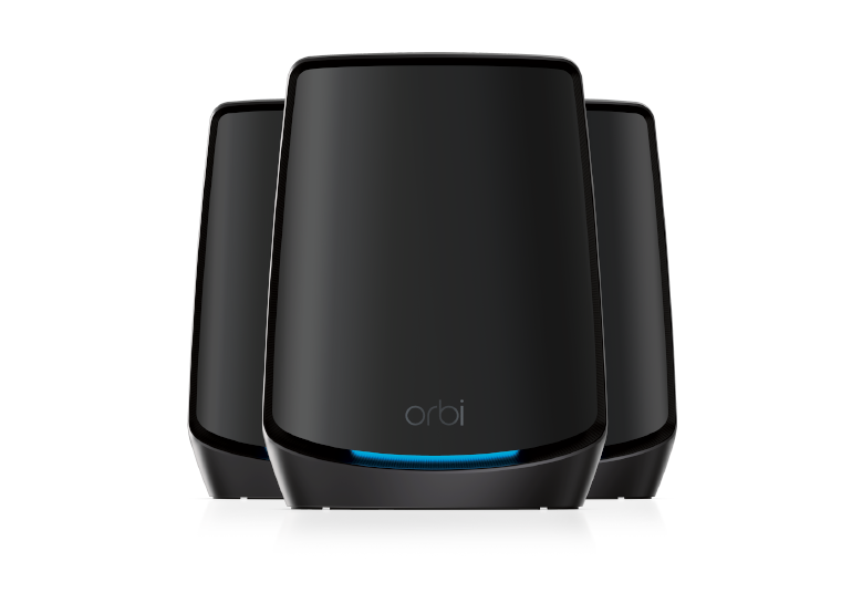 NETGEAR Orbi WiFi 6 Mesh System - Router with 2 Satellites, Covers 8,000  sq. ft., AX6000 (Up to 6Gbps)