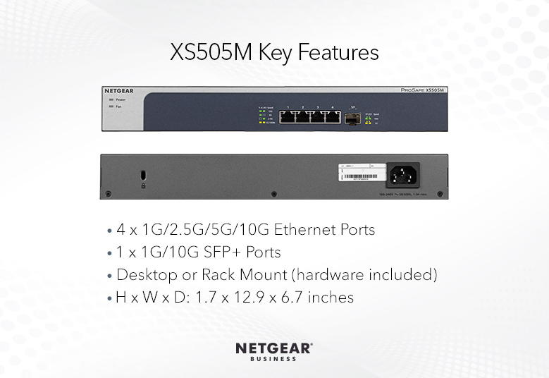 専用 ☆新品未使用品NETGEAR スイッチングハブ‎XS505M-100AJS