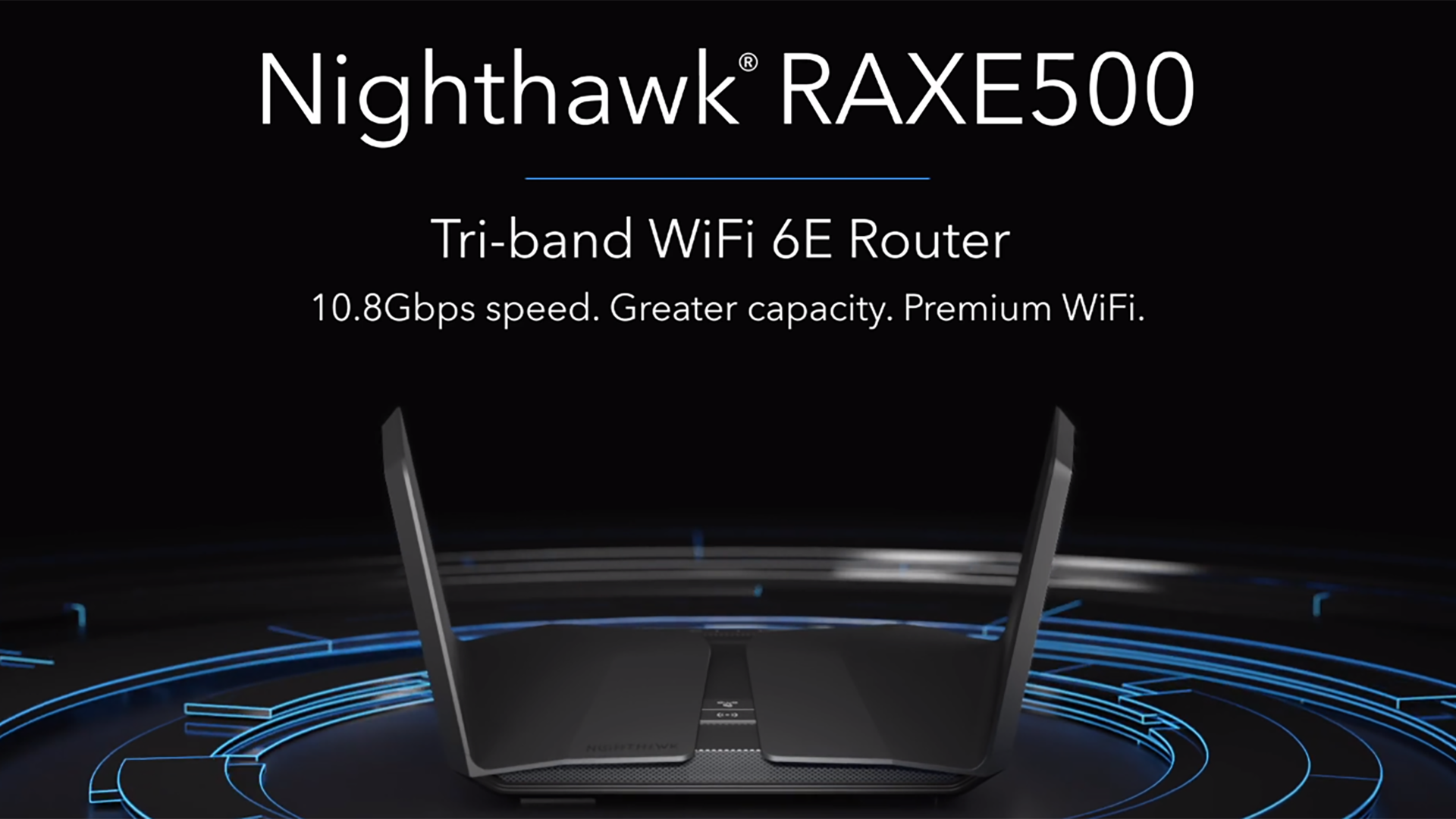 Netgear reveals the world's first quad-band Wi-Fi 6E router