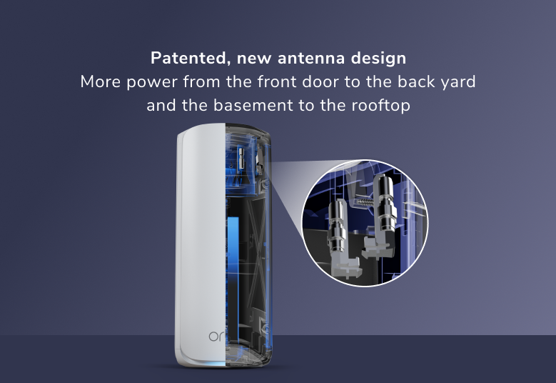 RBE873 Patented, new antenna design