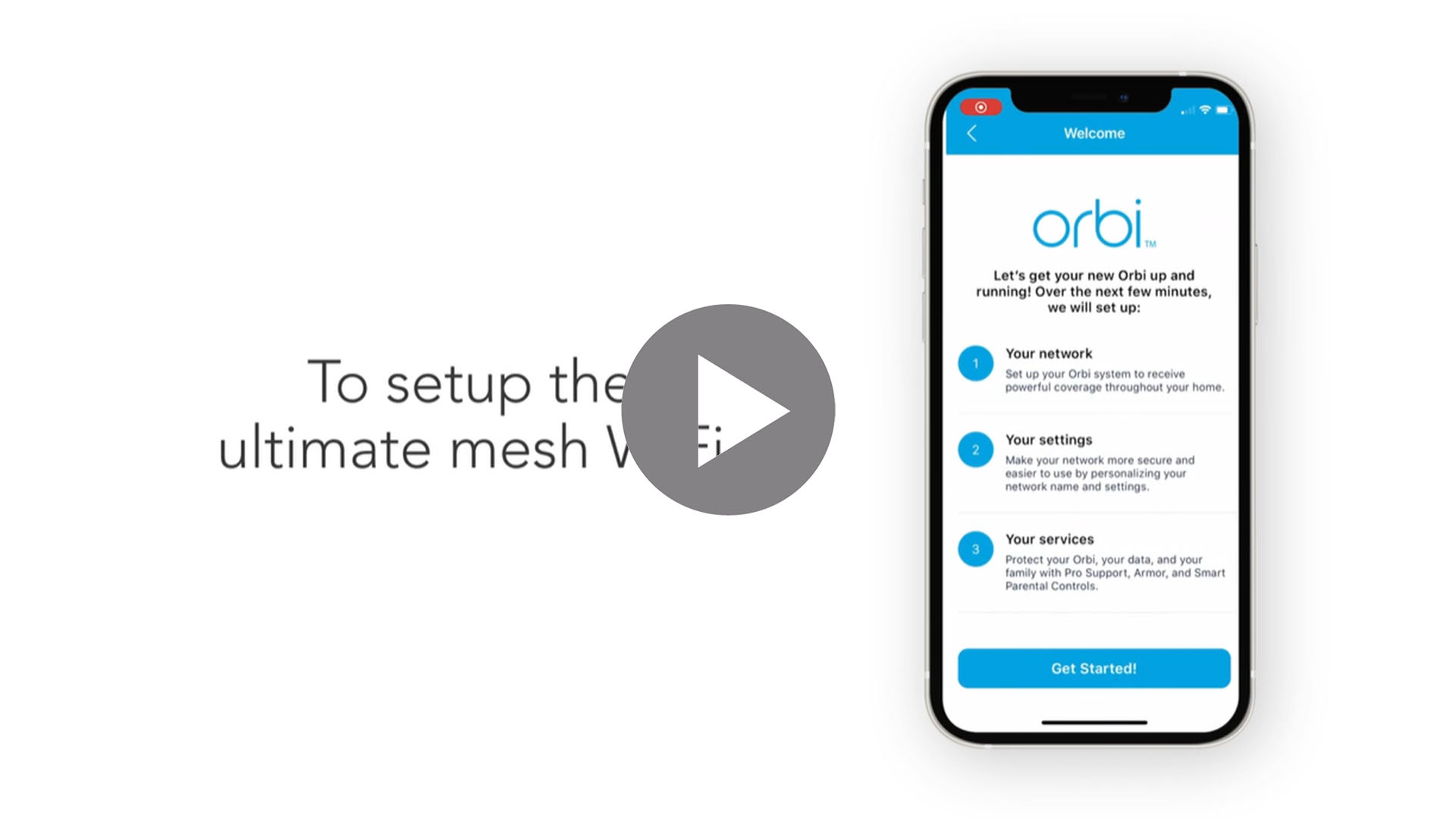 NETGEAR – Orbi AXE10000 Quadband WiFi 6E Mesh System, Internet Security and  ProSupport Included