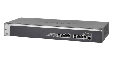 ▽NETGEAR ProSAFE PLUS XS708E 8ポート 10-Gigabit Ethernet Plus Switch  ネットギア 10ギガビット スイッチ