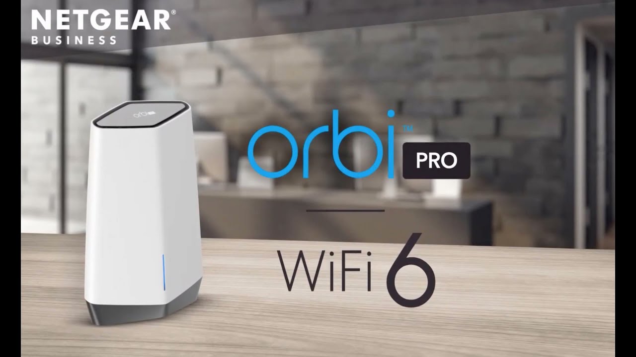 Orbi Pro SXK80 | WiFi 6 System | NETGEAR Support