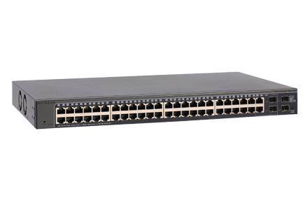 NETGEAR ProSafe factory GS748T v4 48-Port Gigabit Ethernet SmartSwitch