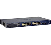 NETGEAR GS724T v4 PROSAFE good 24 PORT GIGABIT SMART SWITCH & 5 PORT SWITCH