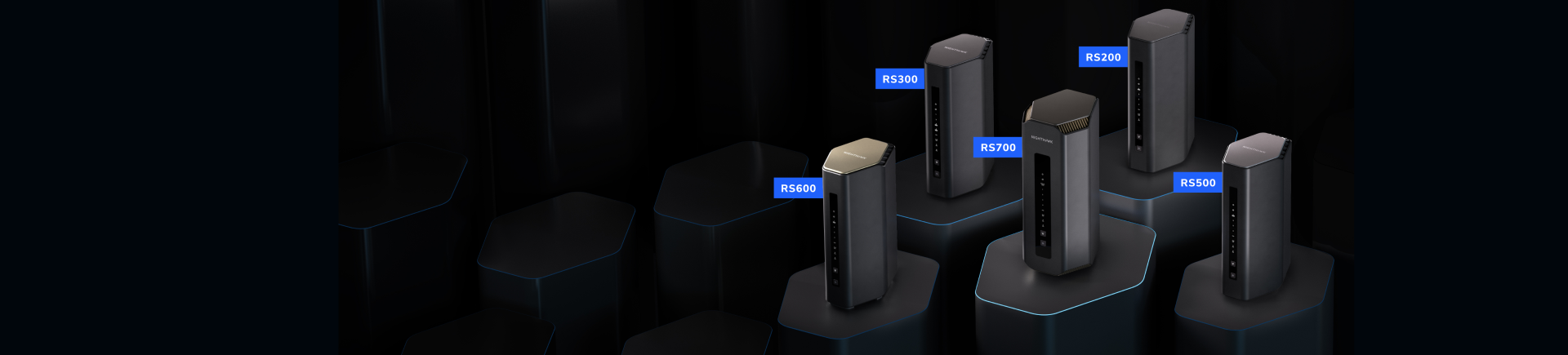 nighthawk routers rs family 