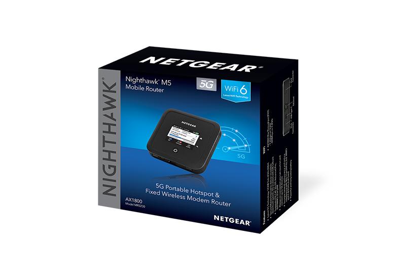Netgear Nighthawk M5 Router Portátil 5G/WiFi 6 AX1800