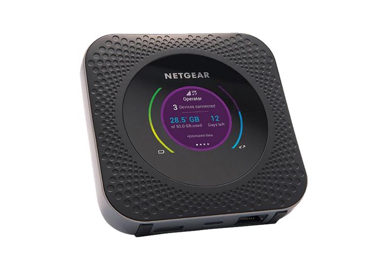 Netgear Nighthawk MR1100 4G LTE Mobile Hotspot Router (ATT GSM Unlocked)(S  レディースアクセサリー